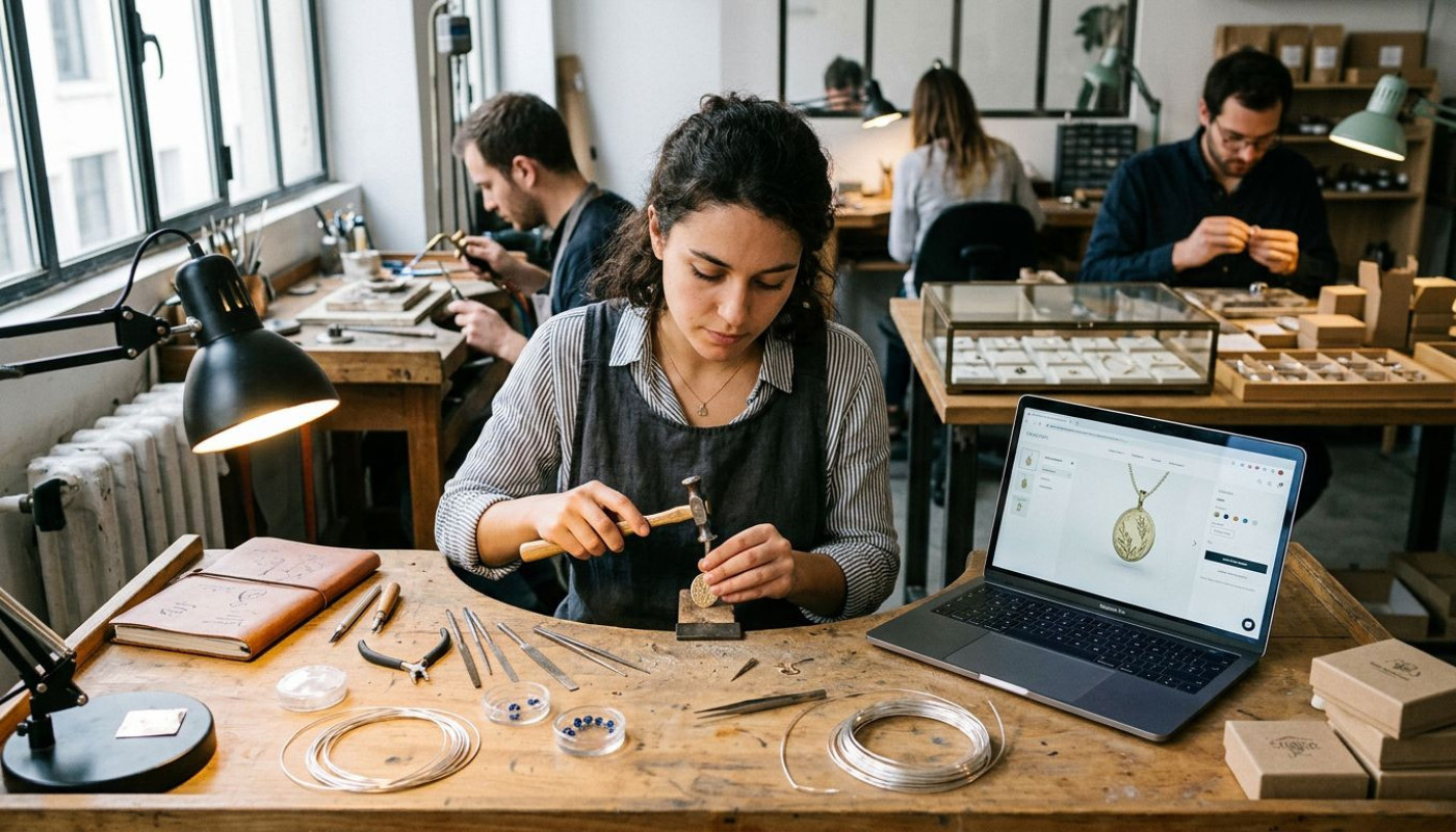 Au cœur de l’atelier : comment l’e-commerce réinvente l’expérience client des bijoux personnalisés