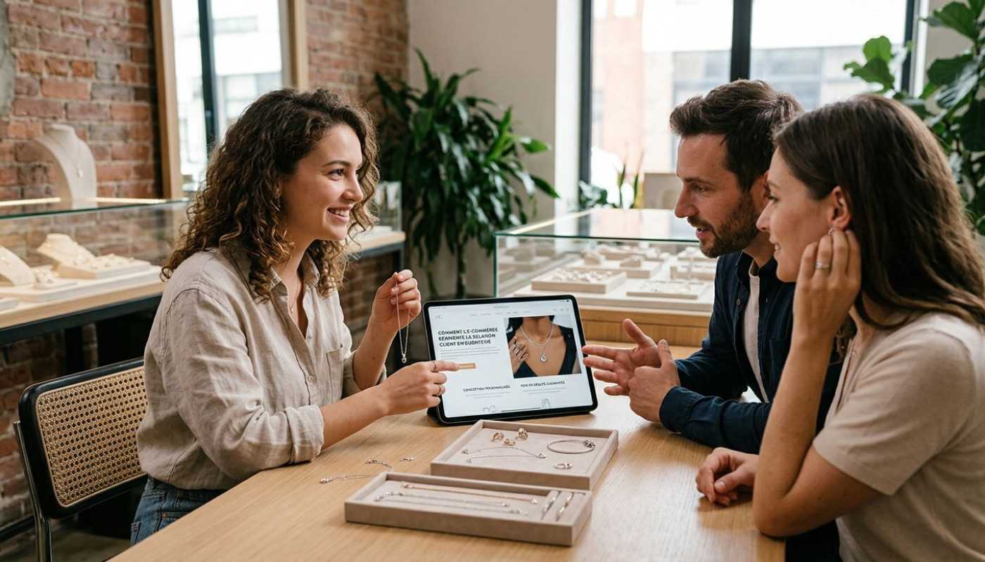 Comment l’e-commerce réinvente la relation client en bijouterie